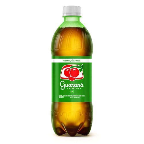 Refrigerante Guaraná Antarctica Sem Açúcar Pet 600ml