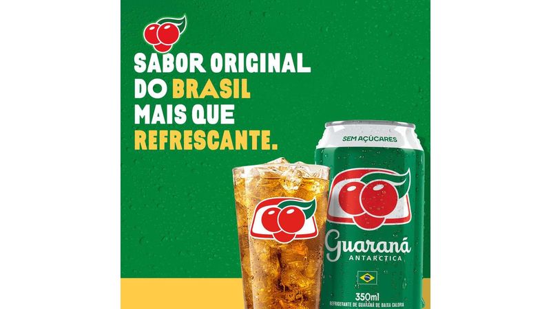 Refrigerante Guarana Antarctica Zero