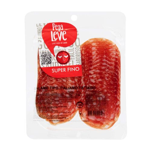 Salame Tipo Italiano Em Fatias Pega Leve 80g