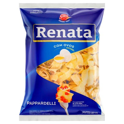 Pappardelli com Ovos Renata 500g