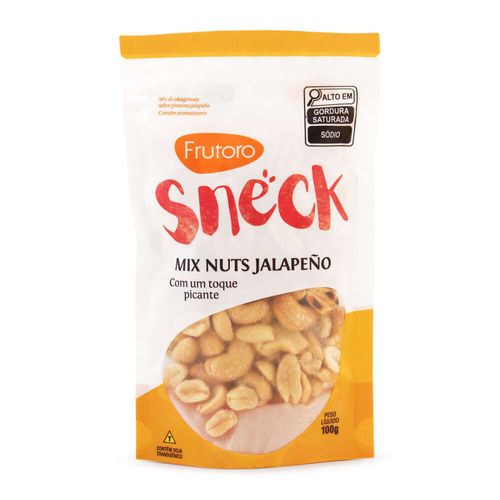 Mix Nuts Jalapeño Frutoro Sneck 100g