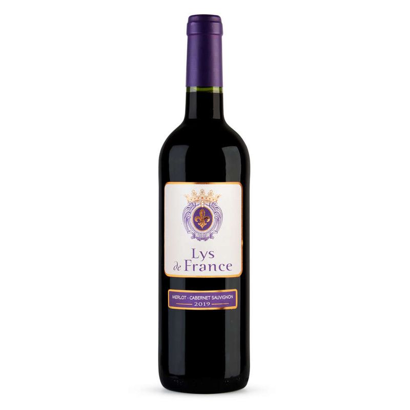 Vinho-Tinto-Frances-Lys-de-France-Merlot-e-Cabernet-Sauvignon-Garrafa-750ml