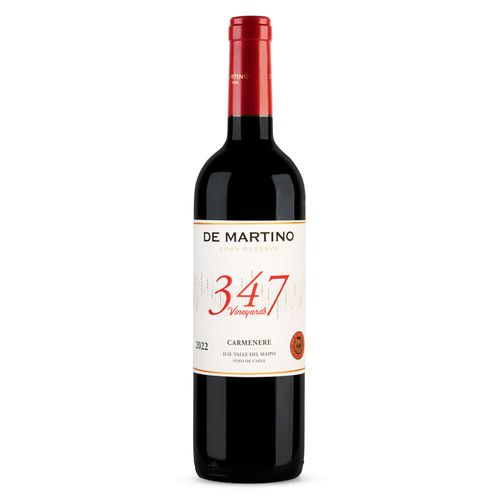 Vinho Tinto Chileno De Martino Carmenere Gran Reserva Garrafa 750ml