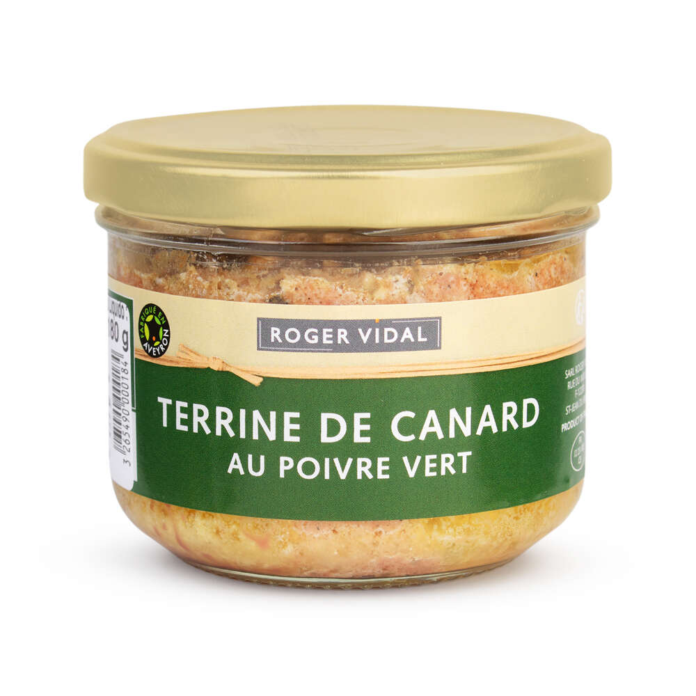 Terrine Francês de Pato com Pimenta Verde Roger Vidal 180g Zona Sul