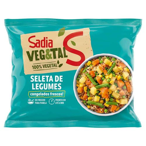 Seleta de Legumes Congelada Sadia Veg &Tal