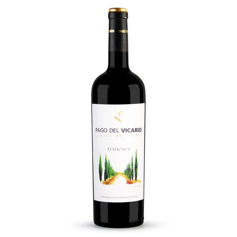 Vinho-Tinto-Espanhol-Pago-Del-Vicario-6-Meses-Garrafa-750ml