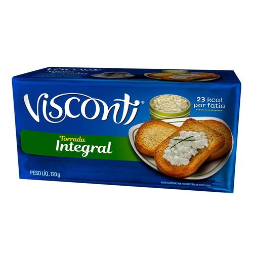 Torrada Integral Visconti 120g