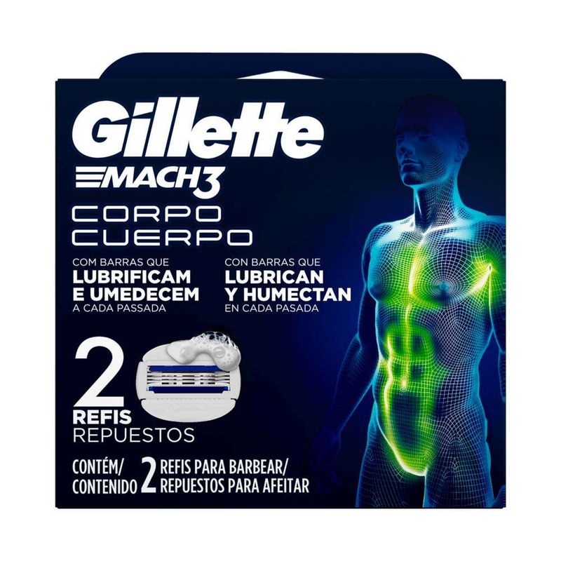 CARGA-AP-GILLETTE-MACH3-C-2UN-CORPO