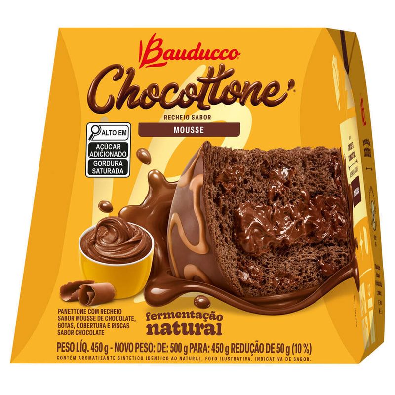 Panettone-Chocolate-Recheio-Mousse-Cobertura-Chocolate-Bauducco-Chocottone-Caixa-450g