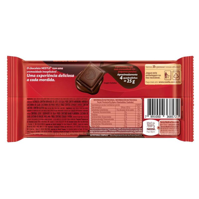 Chocolate-Meio-Amargo-40--Cacau-Classic-Pacote-80g