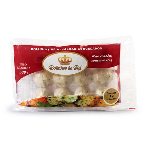 Bolinho Rei do Bacalhau 300g