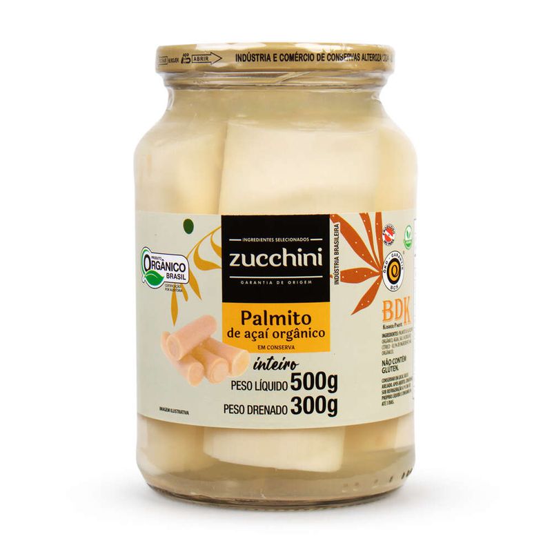 Palmito-Organico-Inteiro-Zucchini-Vidro-300g