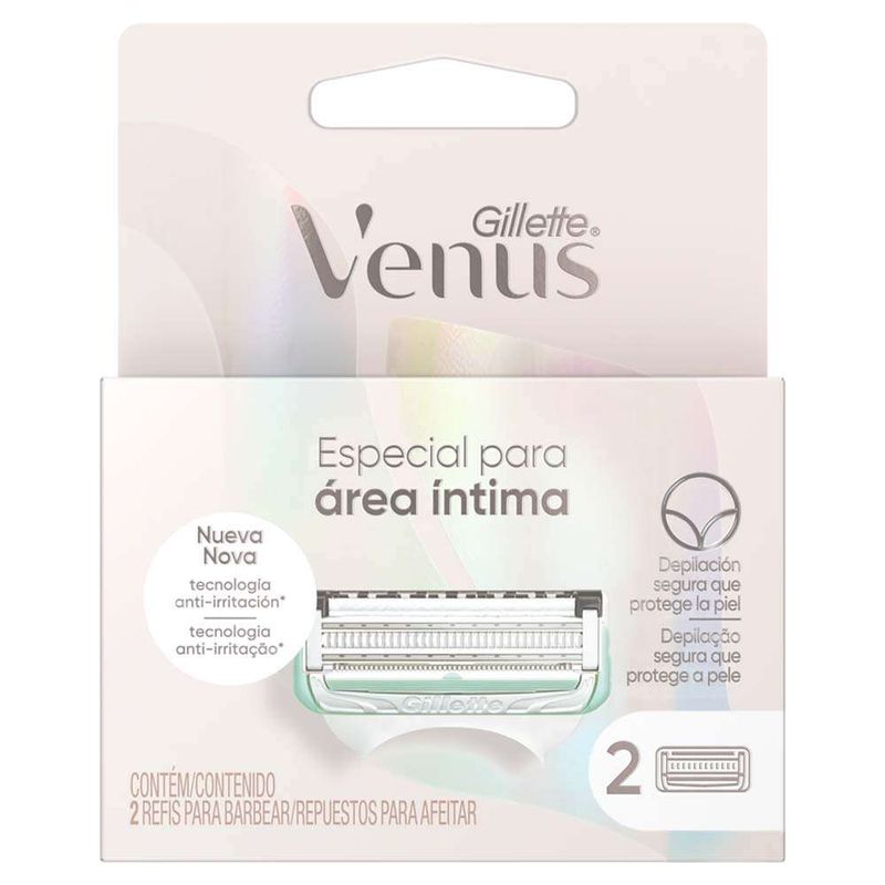 Carga-Gillette-Venus-Area-Intima-com-2-Unidades