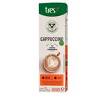 Cápsulas de Cappuccino Vegetal 3 Corações com 10 Unidades