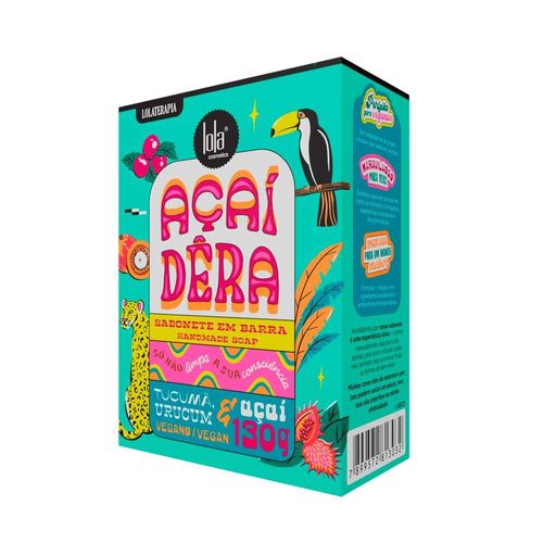Sabonete Barra Açaídêra Lola 130g