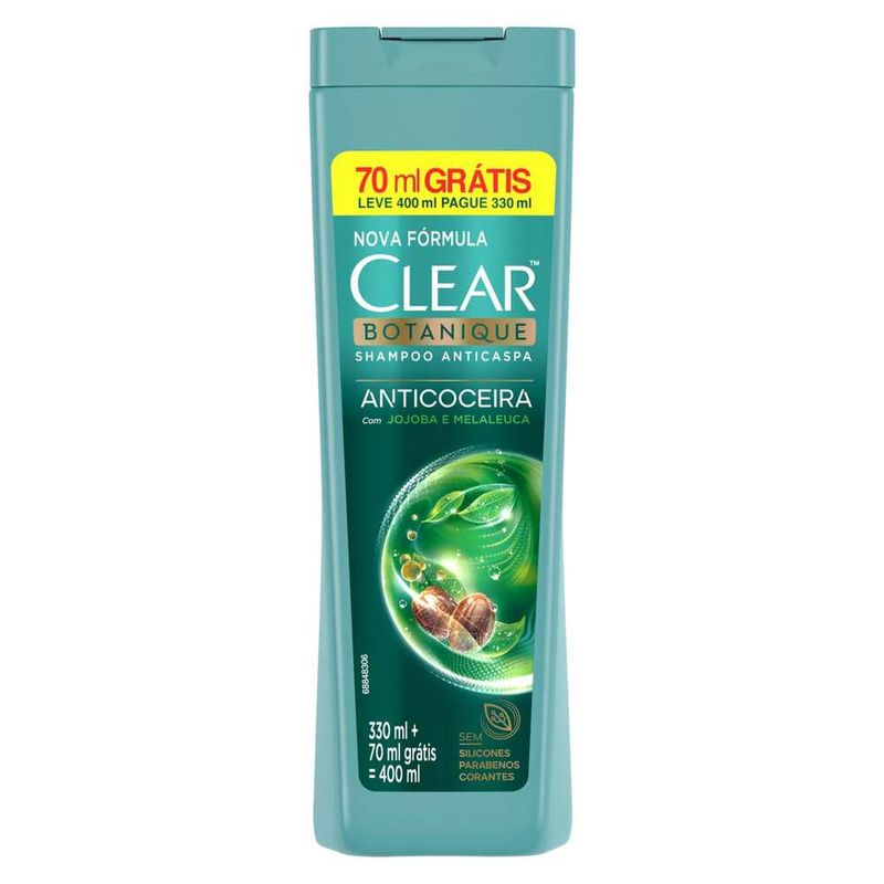 Shampoo-Clear-Botanique-Anticoceira-400ml-Leve-Mais-Pague-Menos