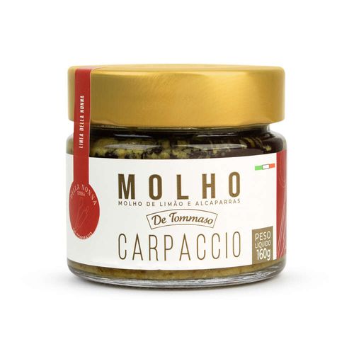 Molho Carpaccio de Tommaso Vidro 160g