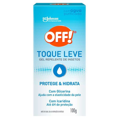 Repelente em Gel Off Toque Leve 100g