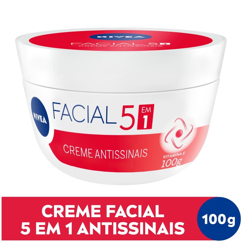 Creme-Facial-Nivea-Antissinais-100g