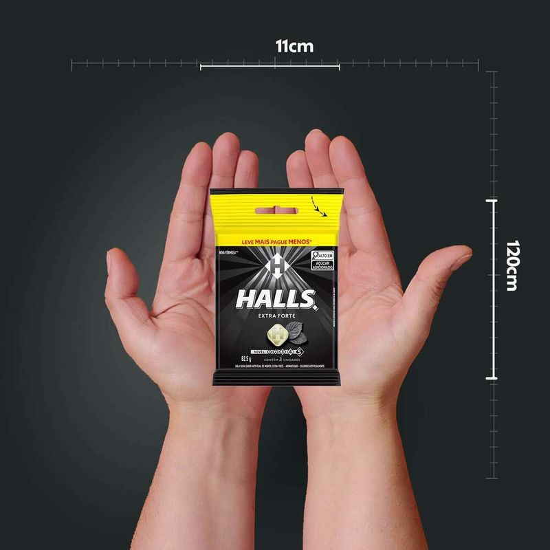 Bala-Halls-Extra-Fort-com-3-Unidades