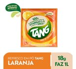 Refresco em Pó Laranja Tang Pacote 18g