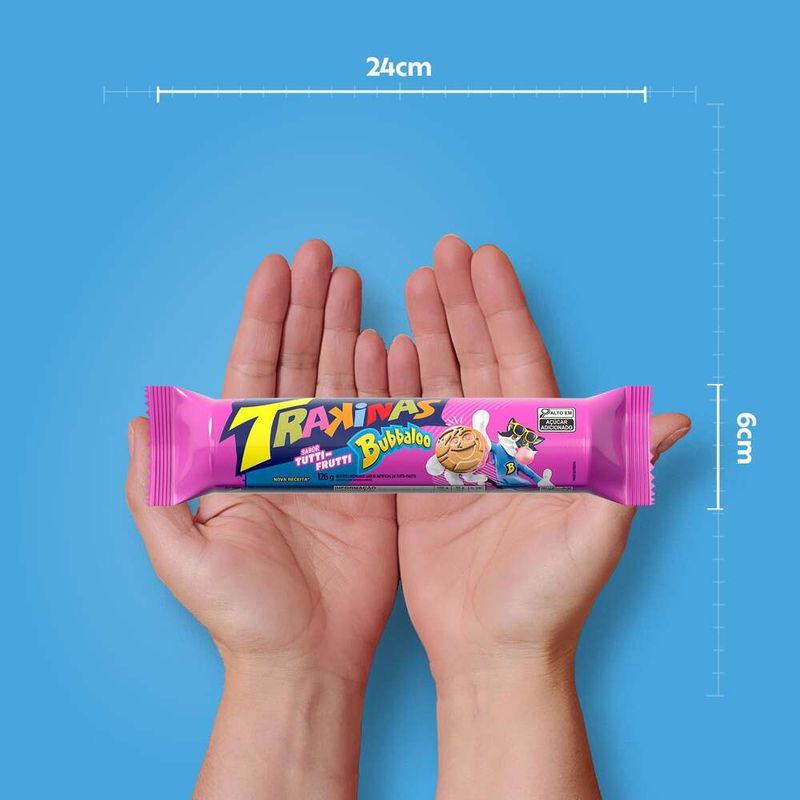 Biscoito-Recheio-Bubbaloo-Tutti-Frutti-Trakinas-Pacote-126g