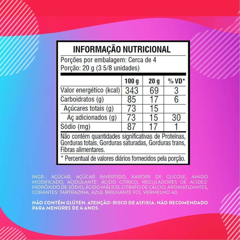 Bala-Citric-Blueberry-Rabinho-de-Gato-Bubbaloo-Pacote-825g