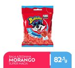 Bala Morango Azedinha Patinhas Bubbaloo Pacote 82,5g