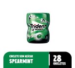 Chiclete Trident X Senses Spearmint Pote 54g 28 Unidades