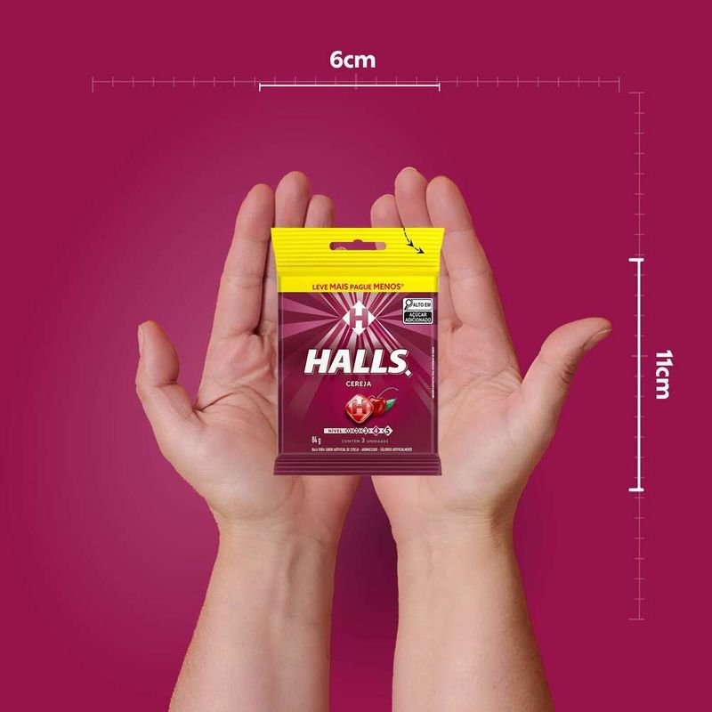 Bala-Halls-Cereja-Com-3-Unidades-84g