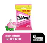 Chiclete Trident Tutti-Frutti 32g Pacote com 4 unidades