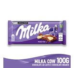 Chocolate ao Leite e Branco Suíço Milka Happy Cows   100g