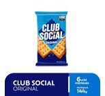 Biscoito Salgado Club Social Original Multipack 144g