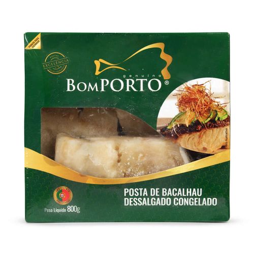 Posta de Bacalhau Dessalgado Morhua Bomporto 800g