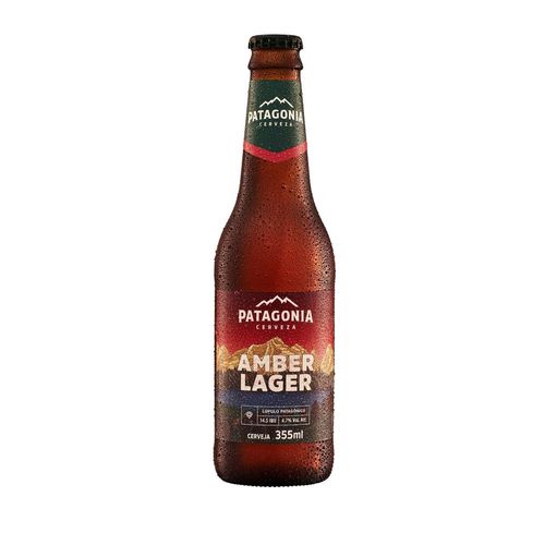 Cerveja Argentina Patagonia Amber Lager Long Neck 355ml