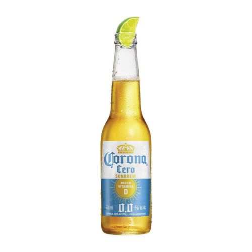 Cerveja Sem Álcool Corona Cero Sunbrew Gelada Long Neck 330ml