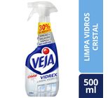 Limpa Vidros Spray Veja Vidrex Cristal 500ml Oferta