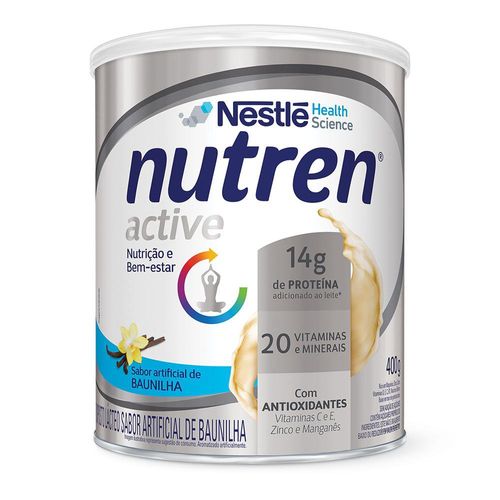 Composto Lácteo Baunilha Nutren Active Lata 400g