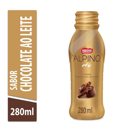 Bebida Láctea Nestlé Alpino Chocolate 280ml
