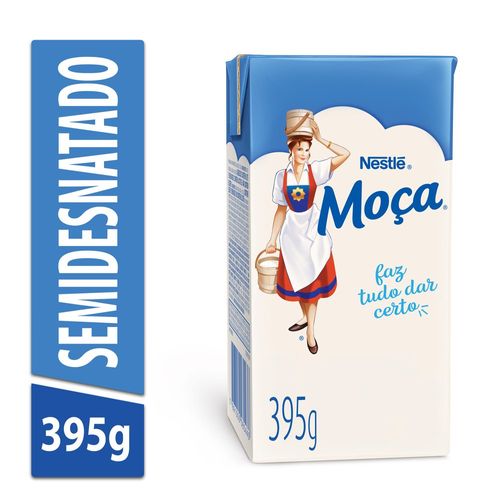 Leite Condensado Moça Semidesnatado Caixa 395g