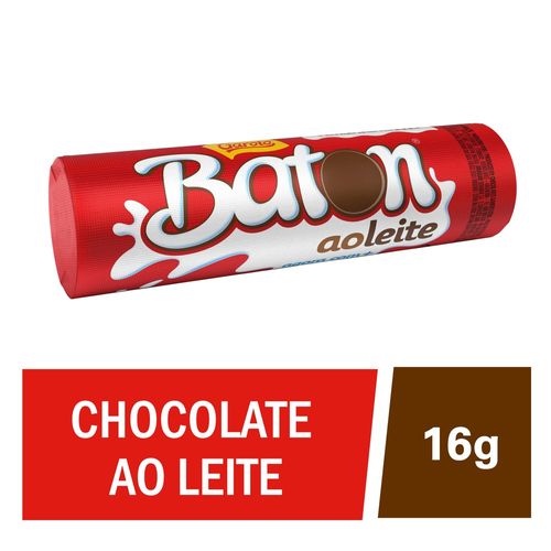 Chocolate ao Leite Garoto Baton 16g