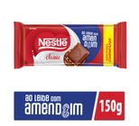 Chocolate ao Leite com Amendoim Classic Pacote Nestle 150g