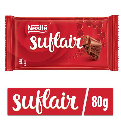 Chocolate Suflair Ao Leite 80g