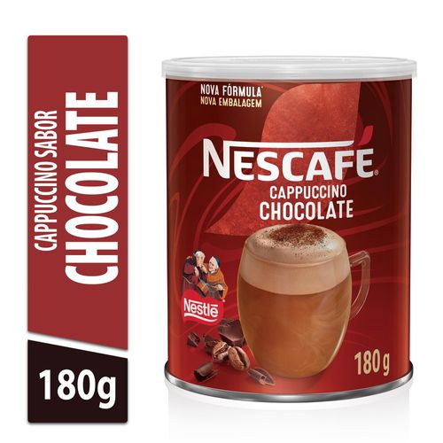 Cappuccino Solúvel Nescafé 2 Frades Lata 180g