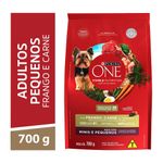 7891000319826---NESTLE®-PURINA®-ONE®-Racao-Seca-para-caes-adultos-Minis-e-Pequenos-Frango-e-Carne-700g.jpg