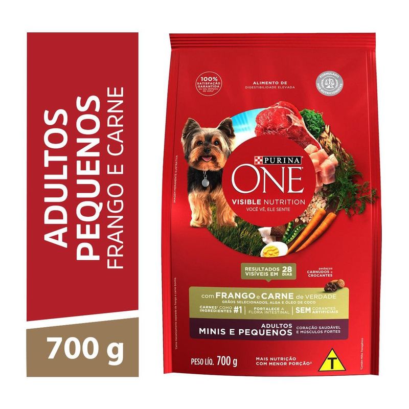 7891000319826---NESTLE®-PURINA®-ONE®-Racao-Seca-para-caes-adultos-Minis-e-Pequenos-Frango-e-Carne-700g.jpg