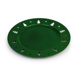 Sousplat-com-Pinheiro-Estrela-Verde-33cm-x-33cm