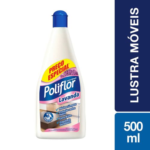 Lustra Móveis Poliflor 500mL 20% de desconto