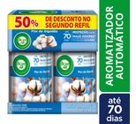 Neutralizador de Odores Flor de Algodão Freshmatic Bom Ar Frasco 2 Unidades 250ml Cada