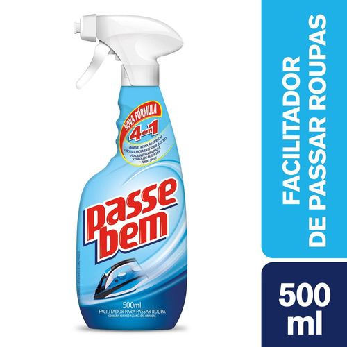 Facilitador Spray de Passar Roupas Passe Bem 4 em 1 500ml